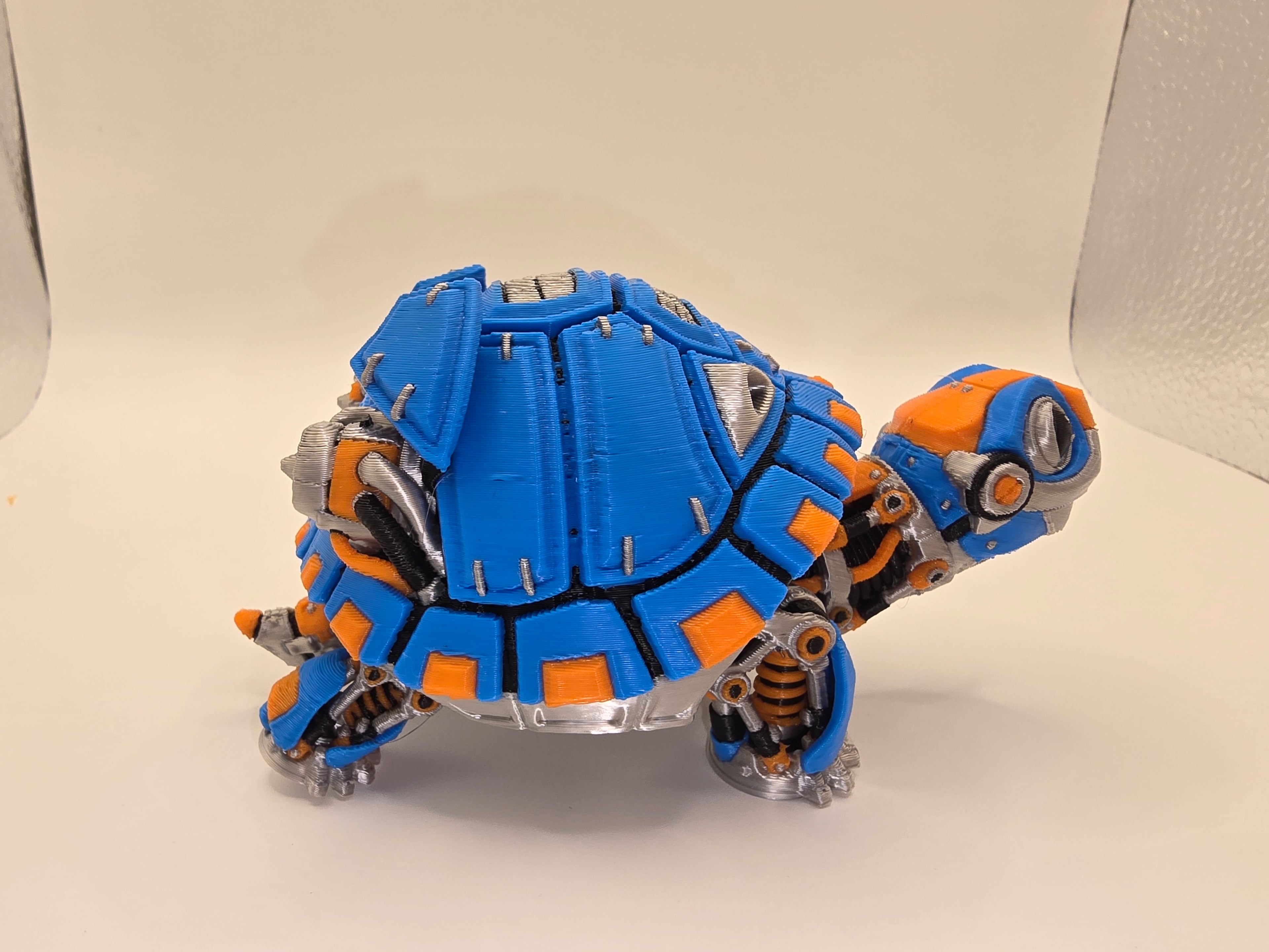 3D Printed Robo Turtle - Classic & Novelty Toy
