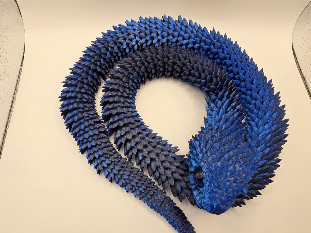 Bush viper snake 3d printed  fidget