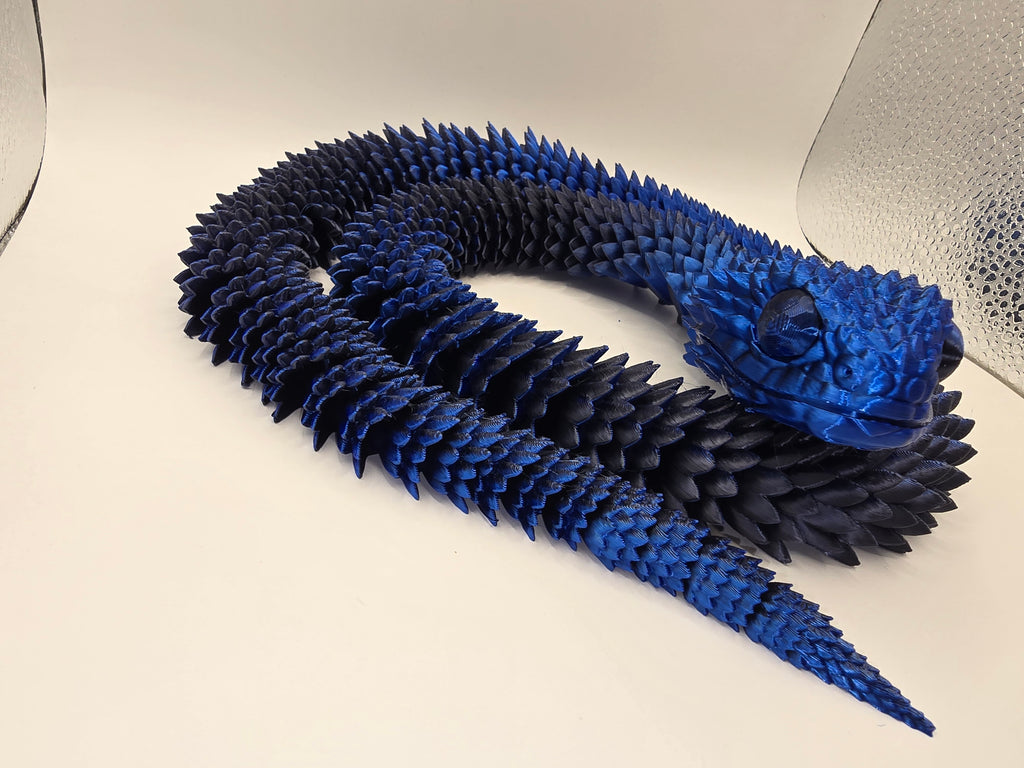 Bush viper snake 3d printed  fidget