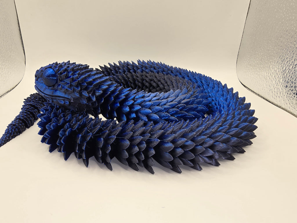 Bush viper snake 3d printed  fidget