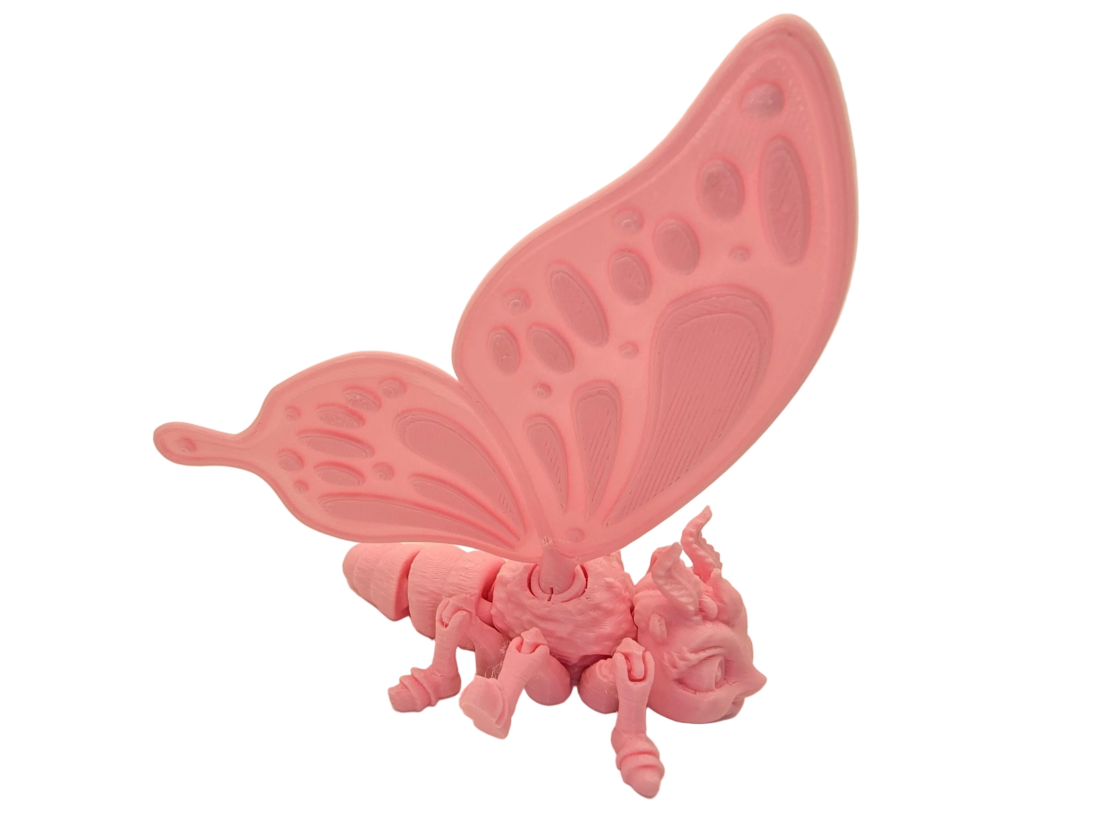Monarch Caterpillar Figurine - Unique Design & High-Quality PLA Filament - Colorful Options Available - Ideal for Collectors & Enthusiasts - Versatile Use for Any Occasion