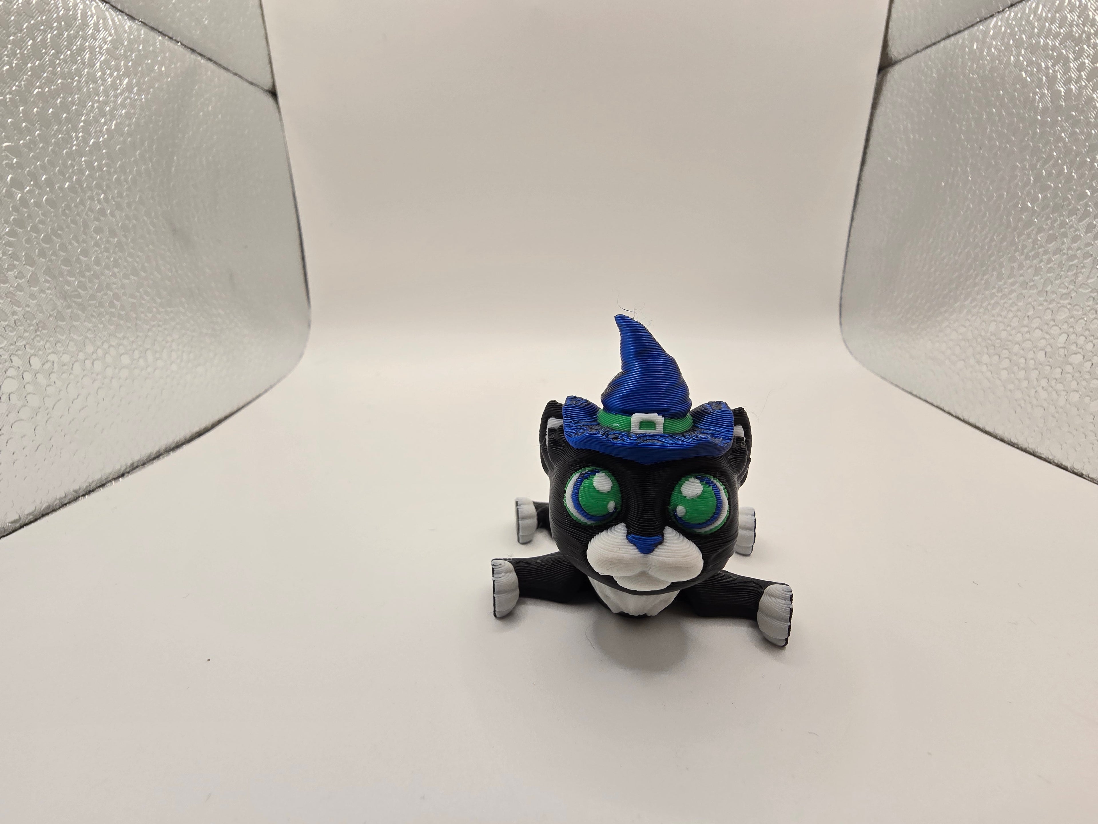 witch cat flexi 3d printed fidget