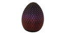 dragon egg 3d printed  threaded