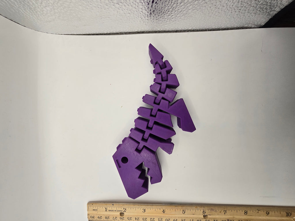 T-Rex Dinosaur 3D Printed Fidget Toy for Stress Relief