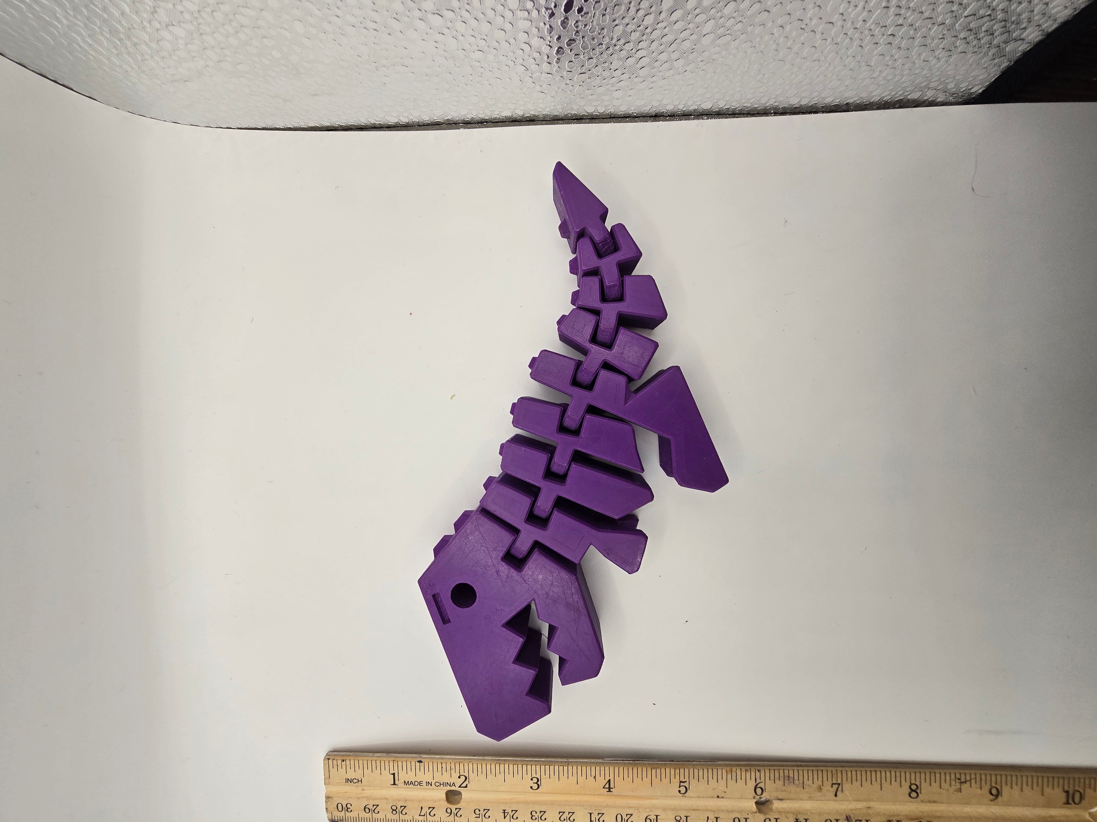 T-Rex Dinosaur 3D Printed Fidget Toy for Stress Relief