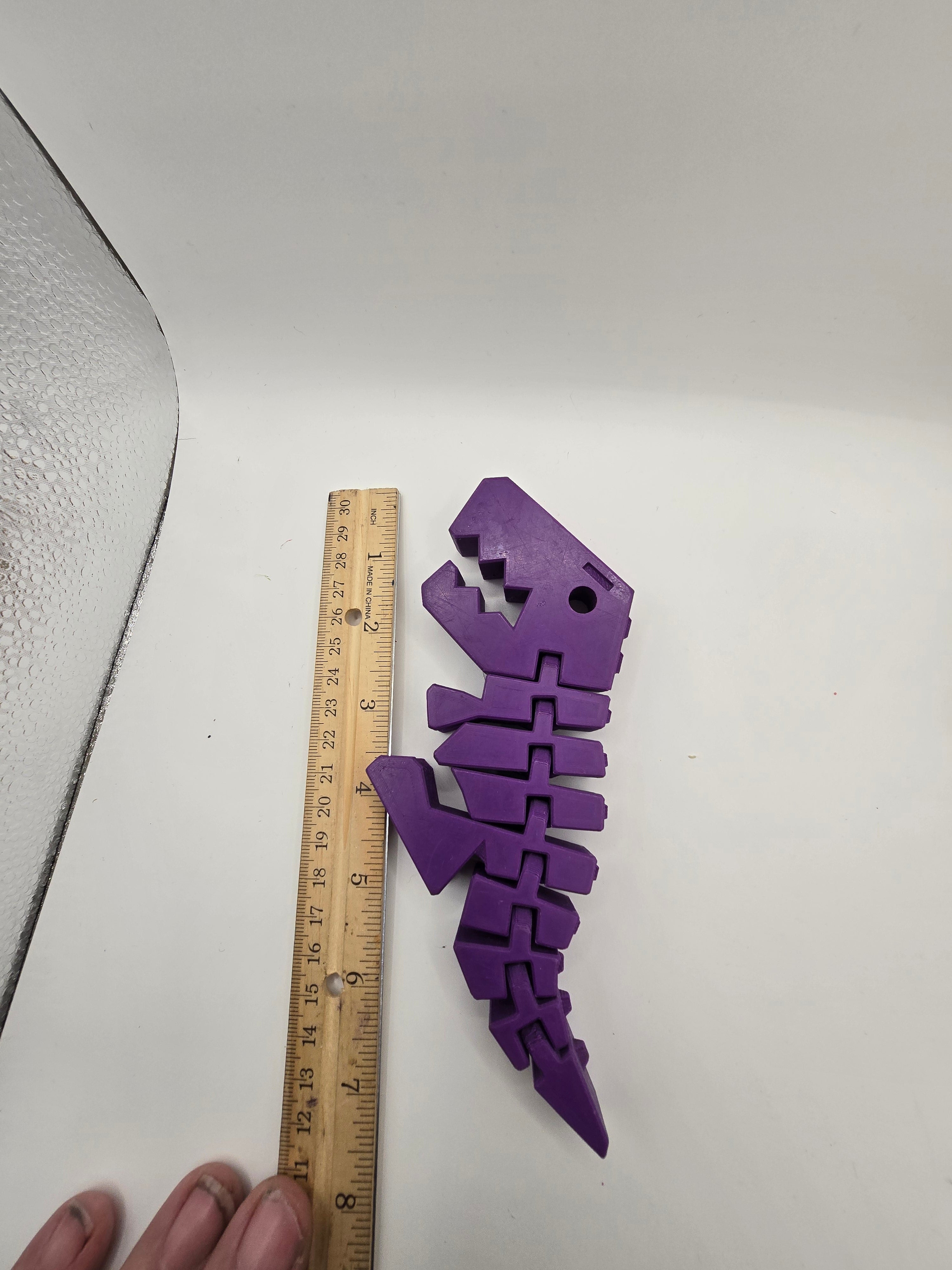 T-Rex Dinosaur 3D Printed Fidget Toy for Stress Relief