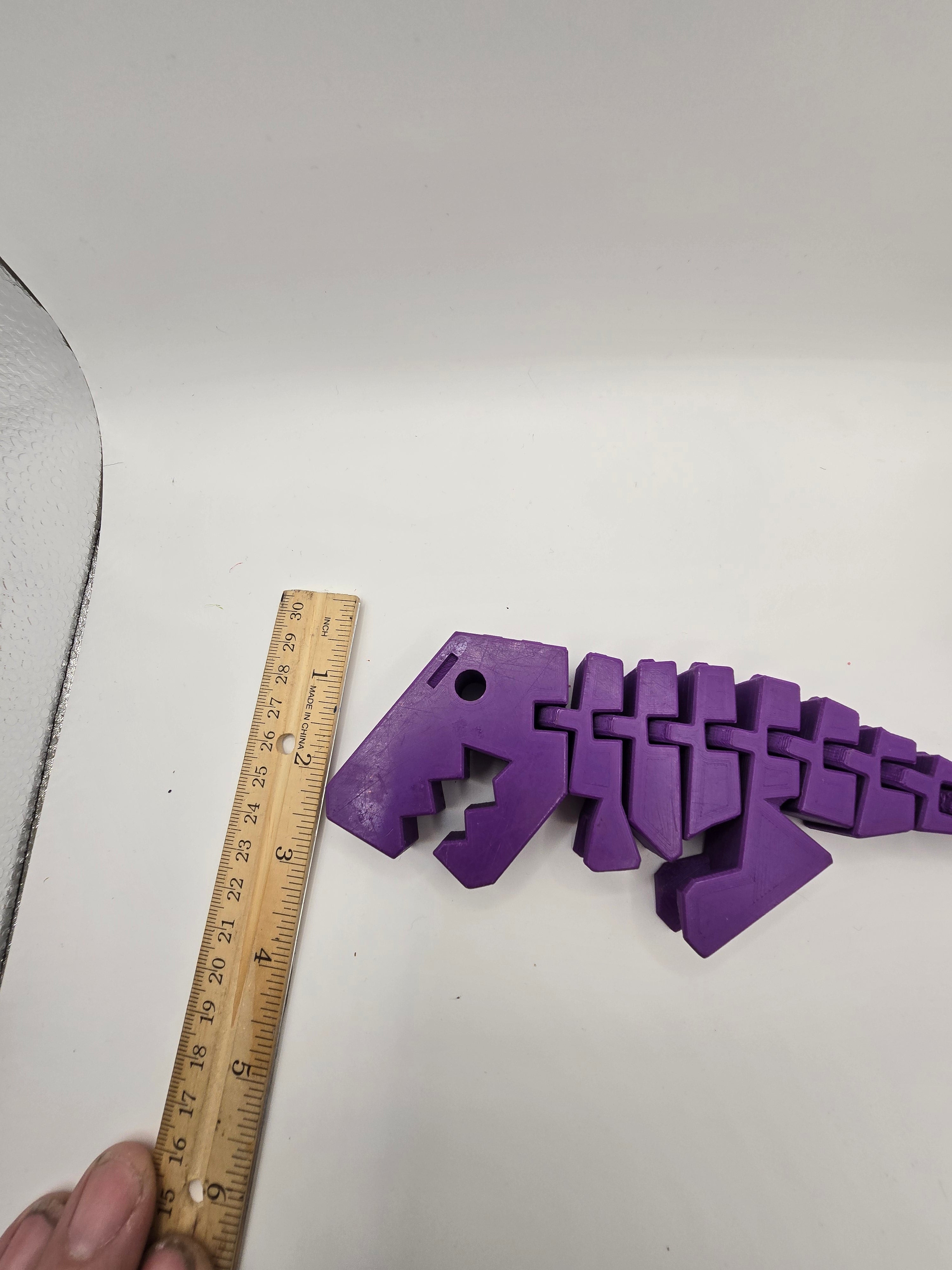 T-Rex Dinosaur 3D Printed Fidget Toy for Stress Relief
