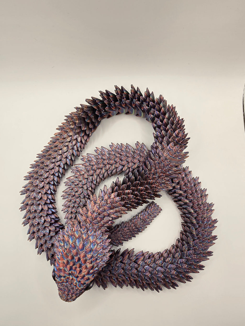 Bush viper snake 3d printed  fidget