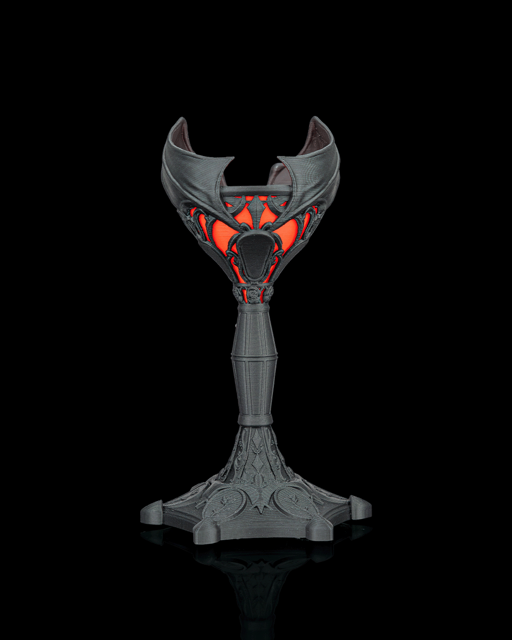 Dark Chalice Candle Holder