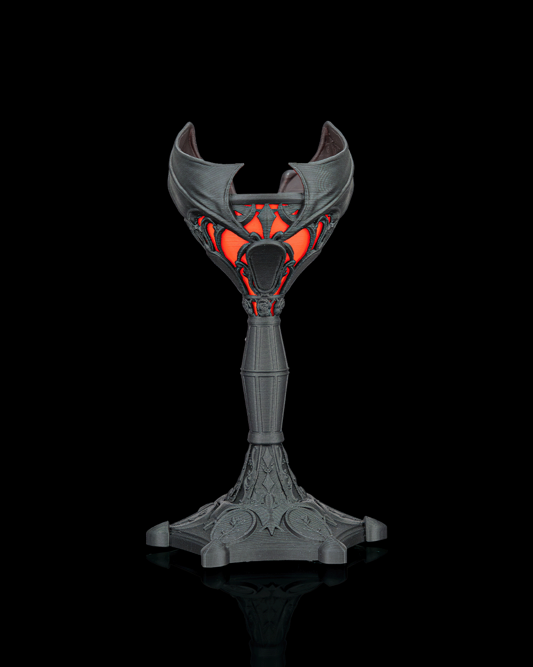 Dark Chalice Candle Holder
