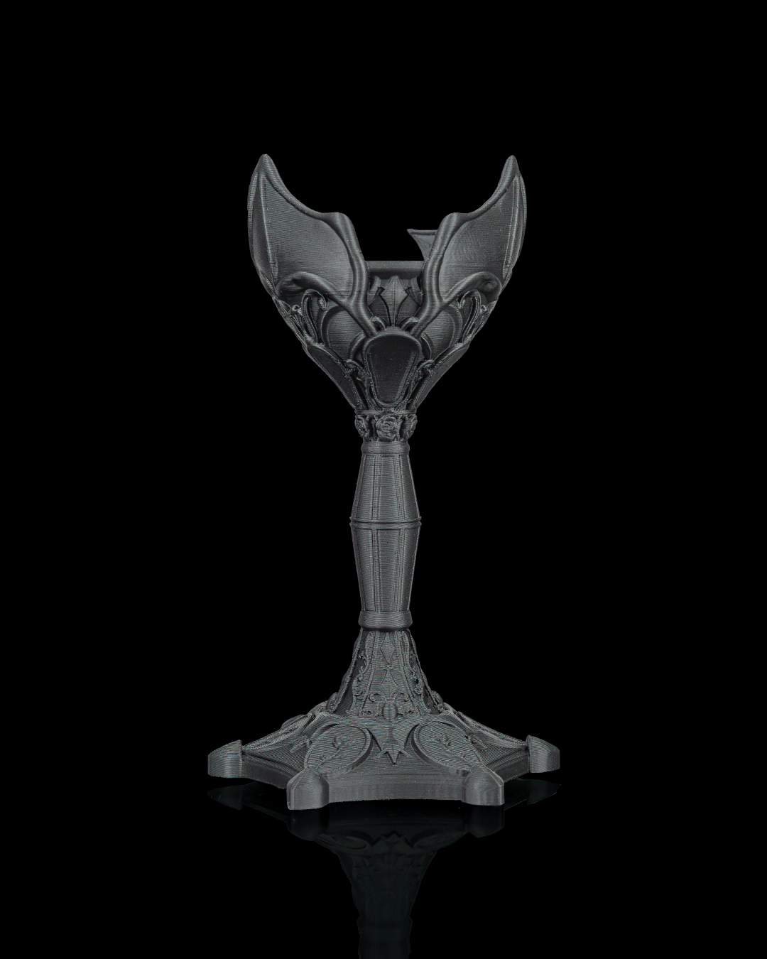 Dark Chalice Candle Holder