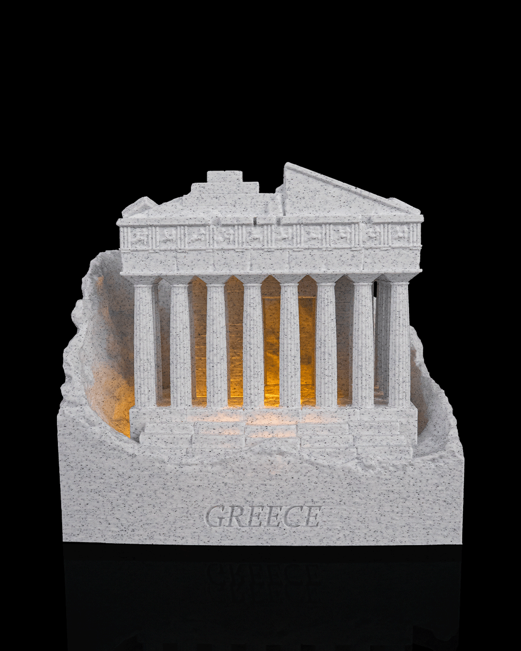 Athens Acropolis large light