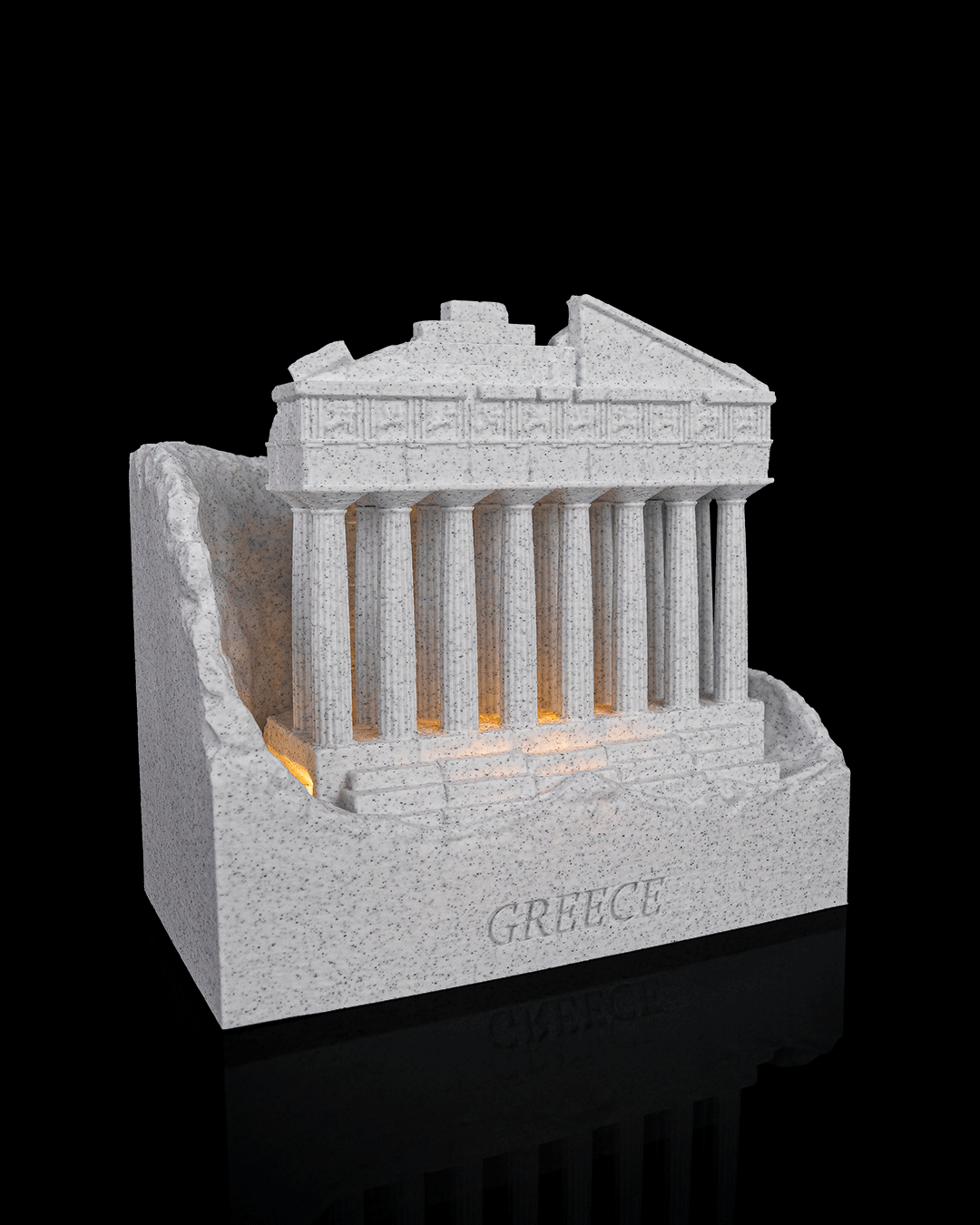 Athens Acropolis large light