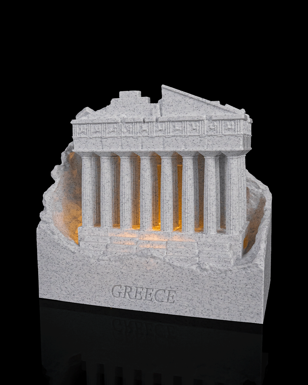 Athens Acropolis large light