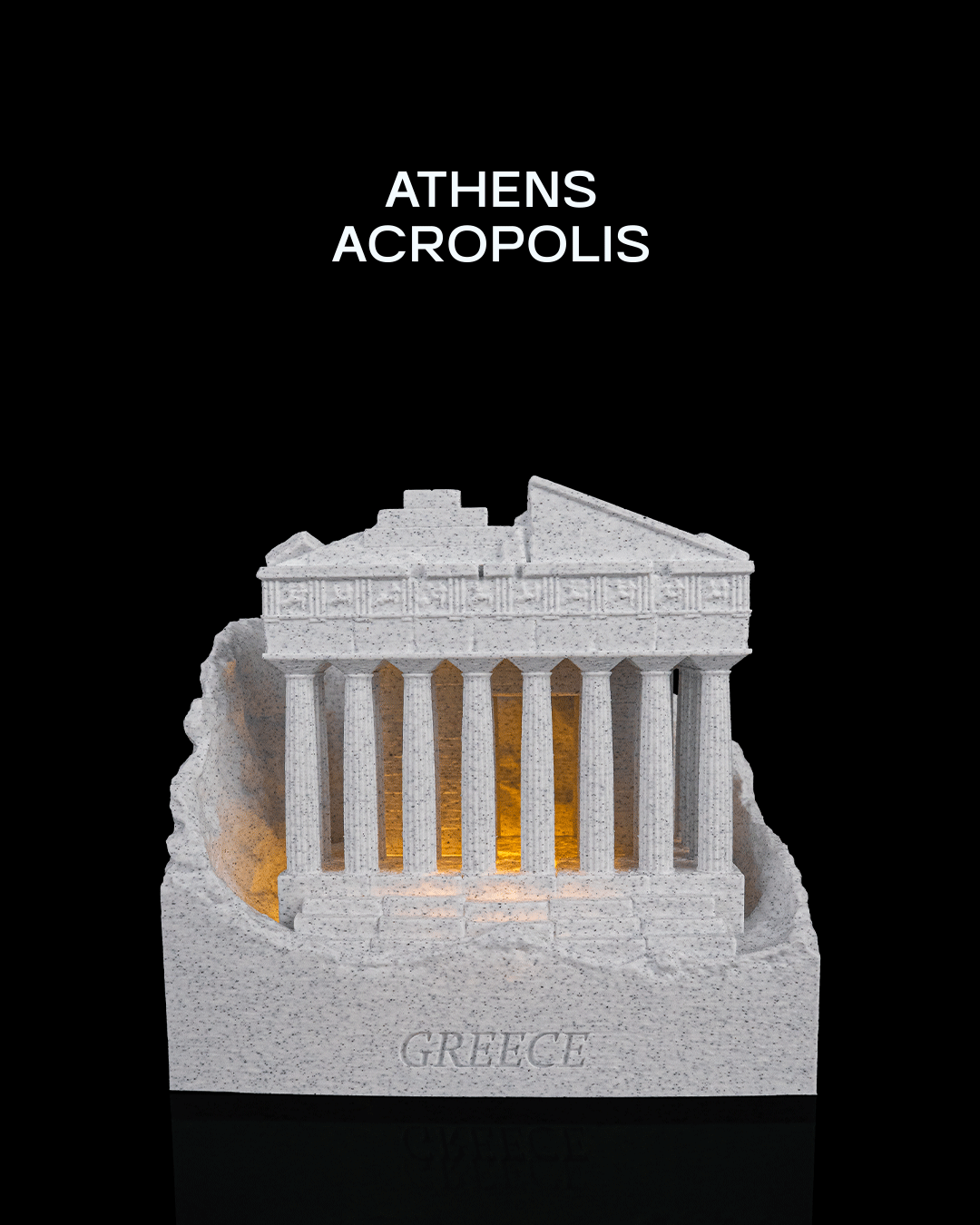 Athens Acropolis large light
