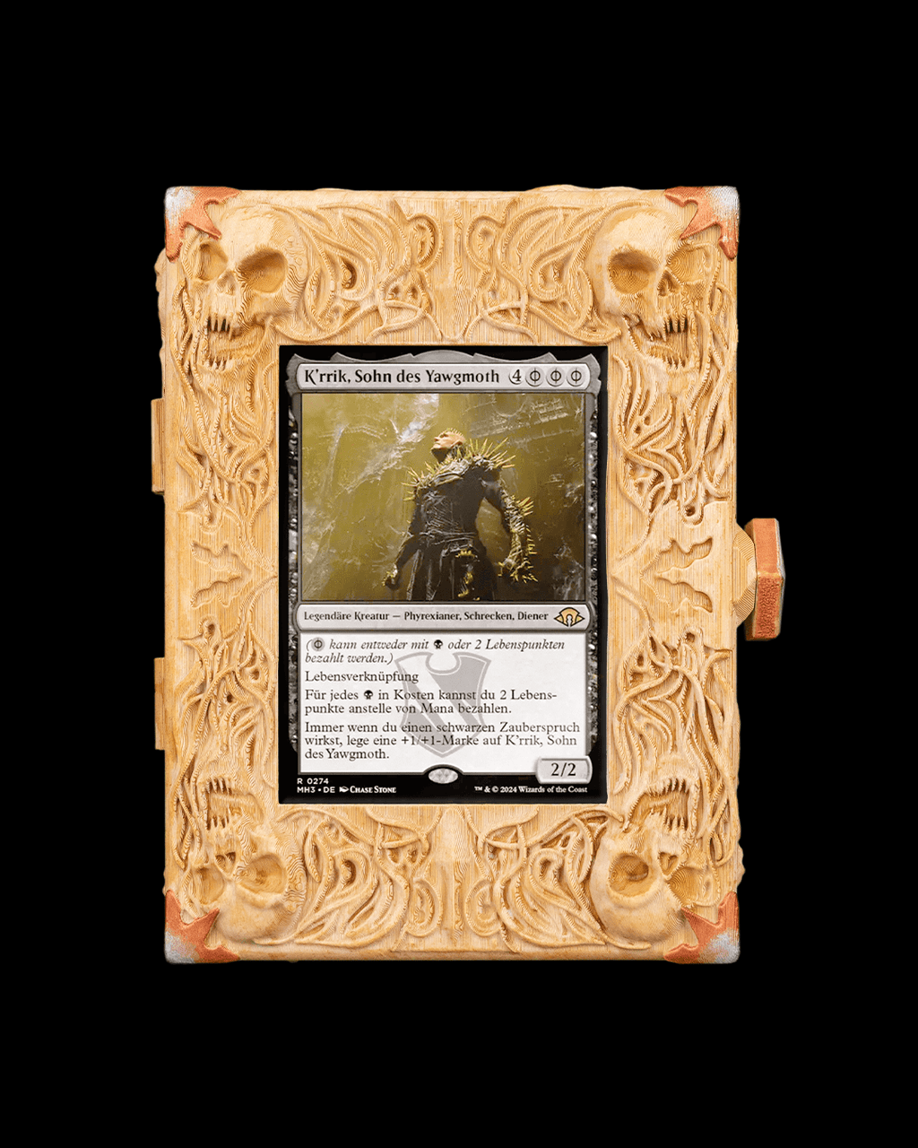Bone Carving - Deck Box