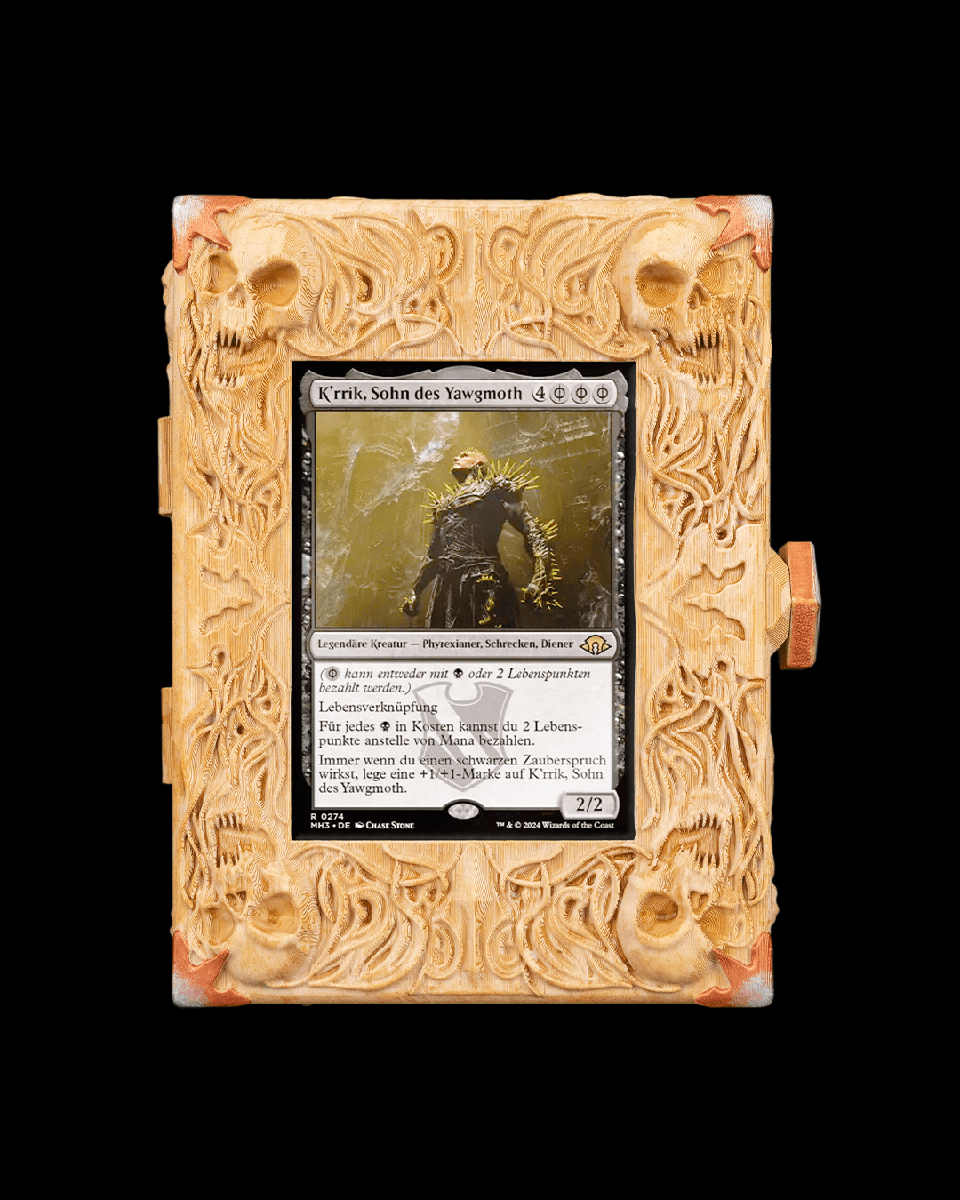 Bone Carving - Deck Box