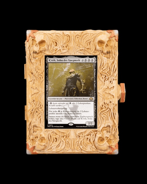 Bone Carving - Deck Box