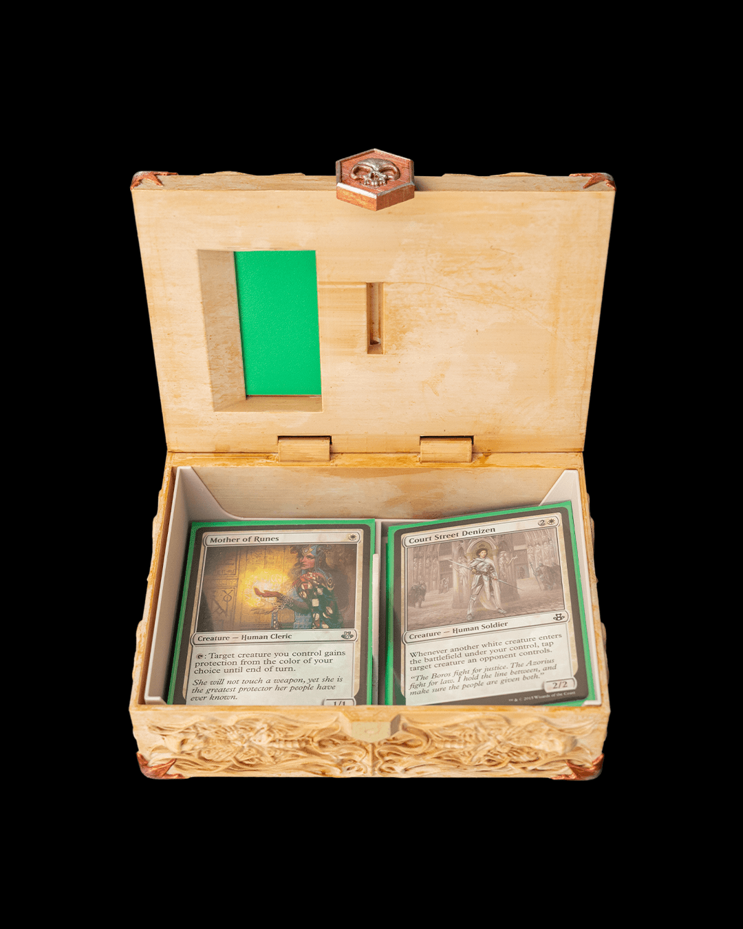 Bone Carving - Deck Box