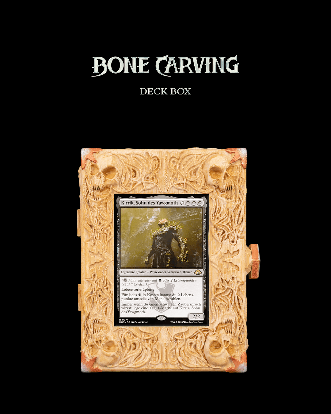 Bone Carving - Deck Box