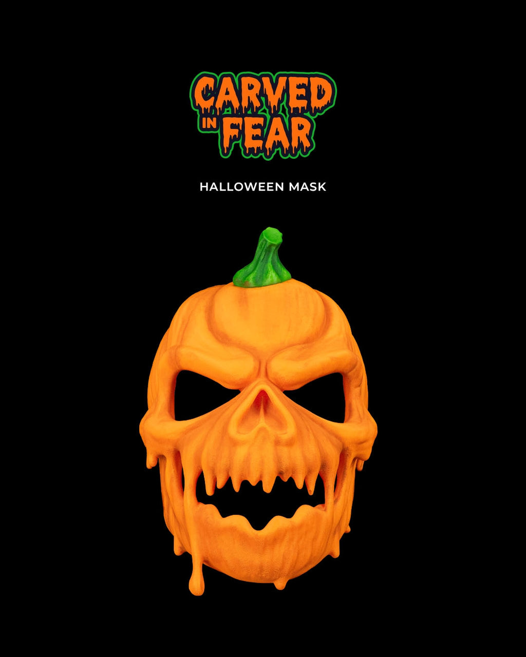 Carved in Fear - Halloween Mask
