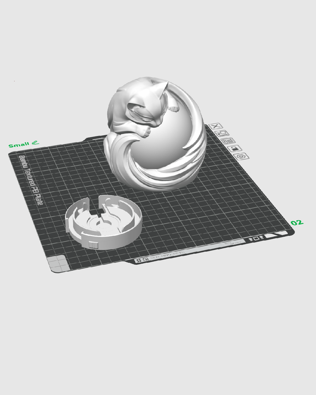 Feline Sphere - Table Lamp