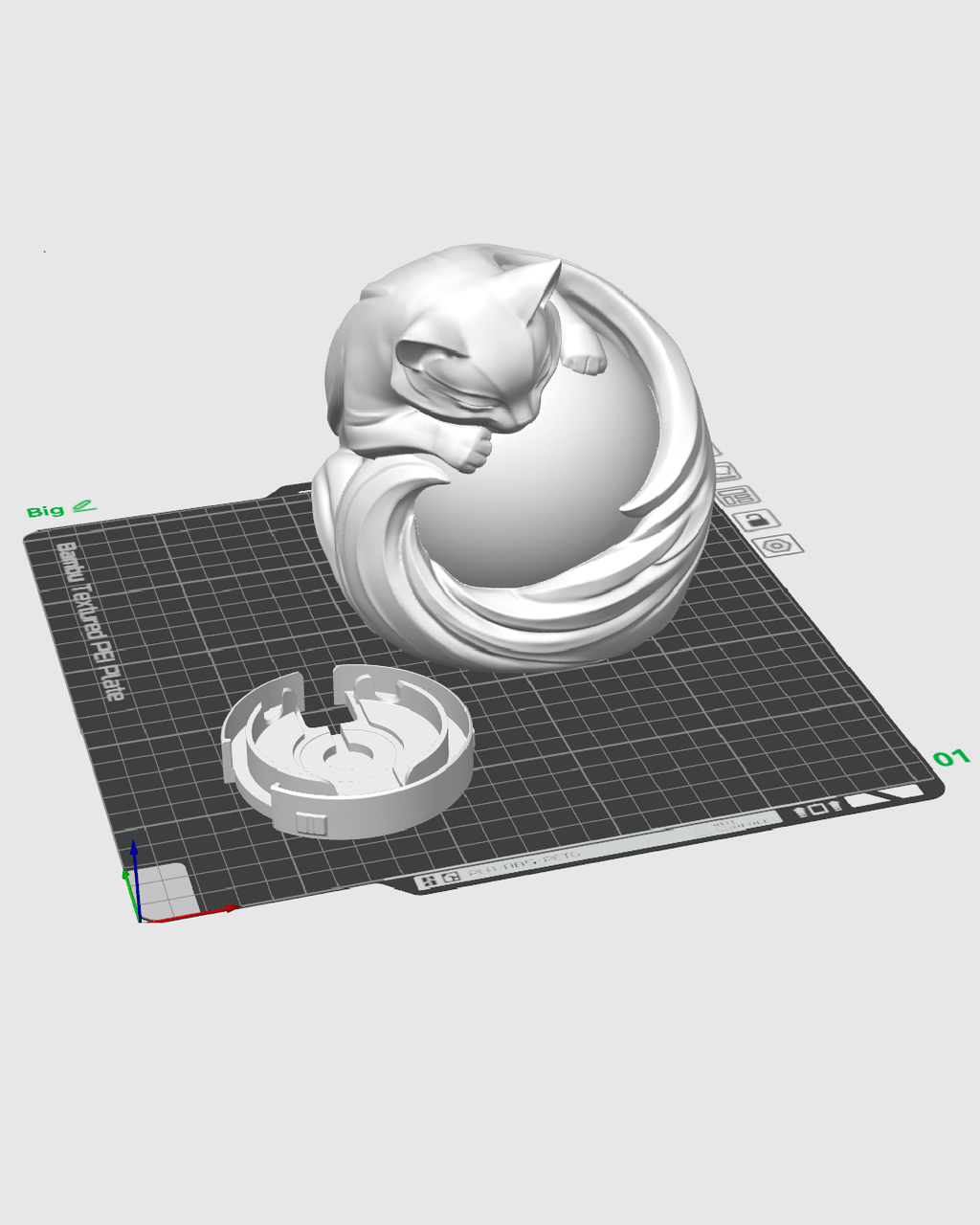 Feline Sphere - Table Lamp