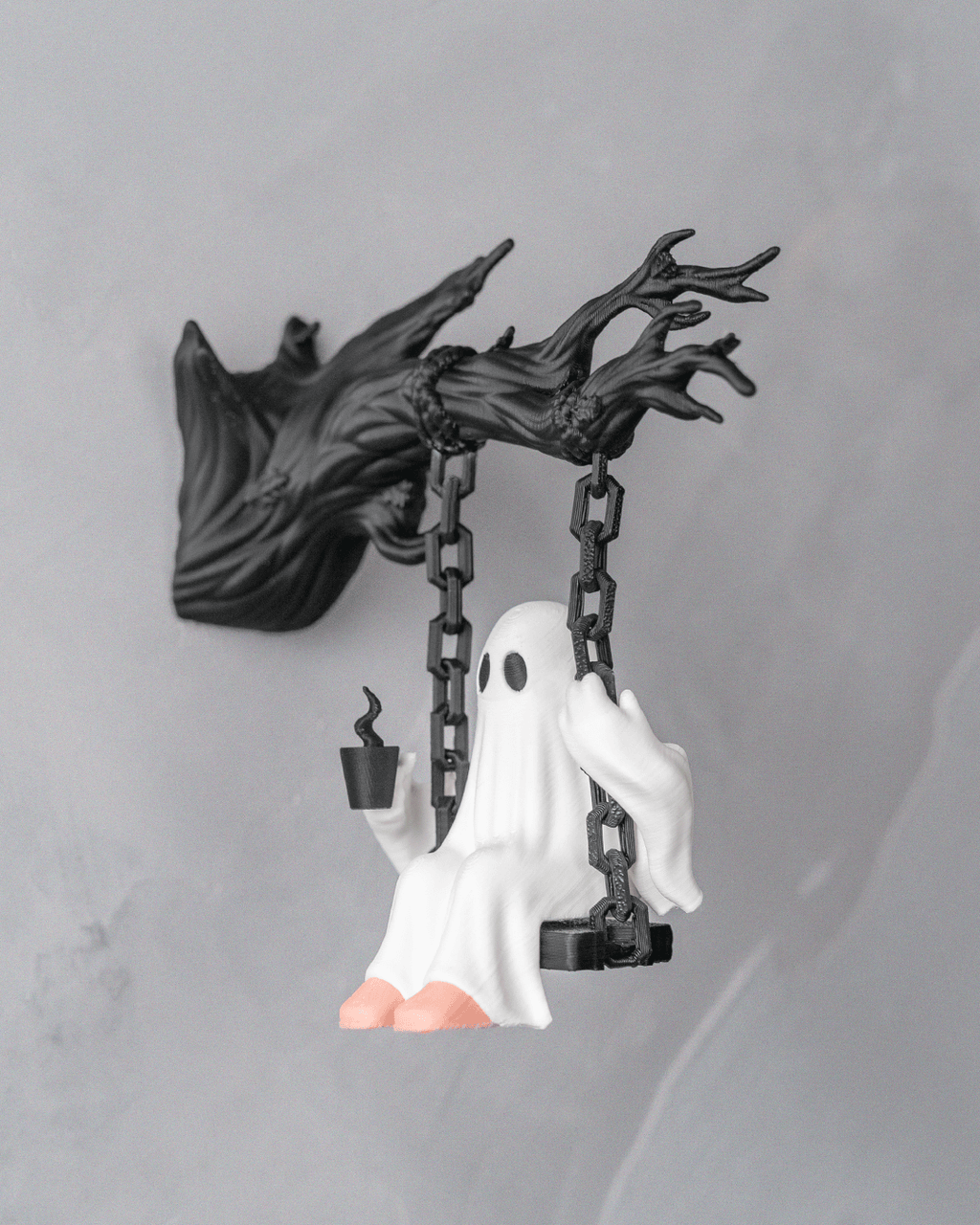 Ghost on a Swing