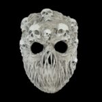 Ghoul Face Halloween Mask