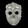 Ghoul Face Halloween Mask