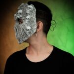 Ghoul Face Halloween Mask
