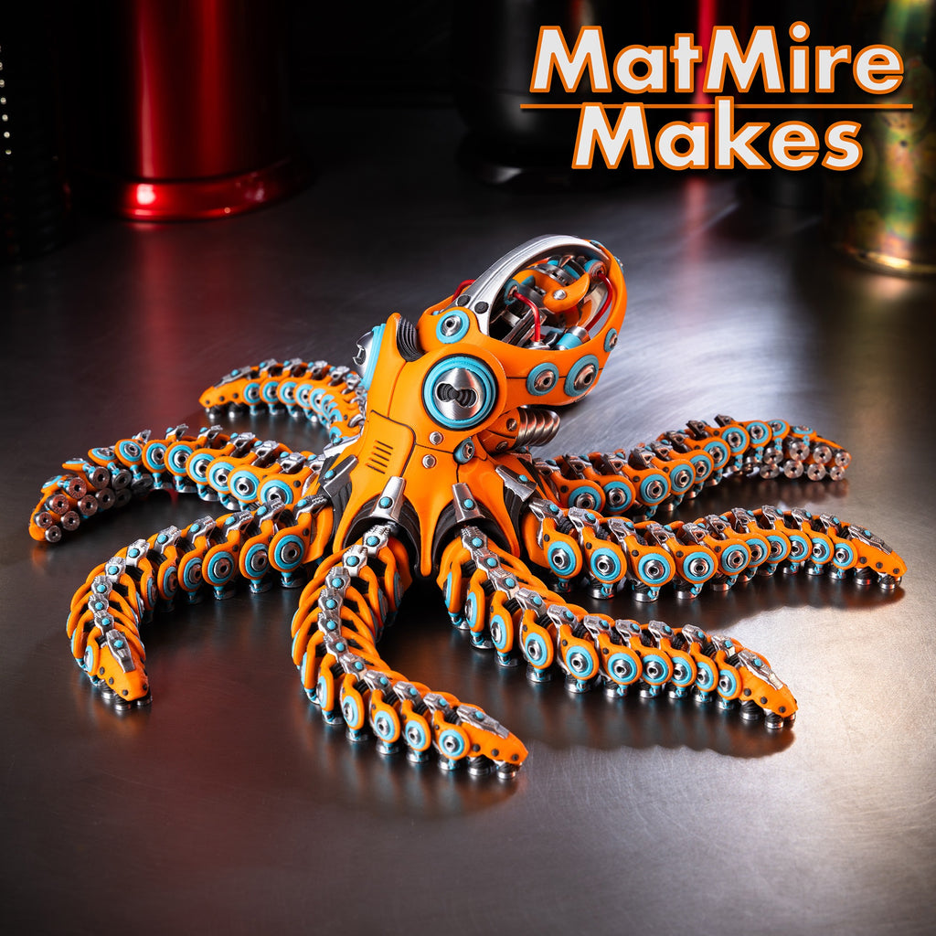 Articulated Mechanical Octopus