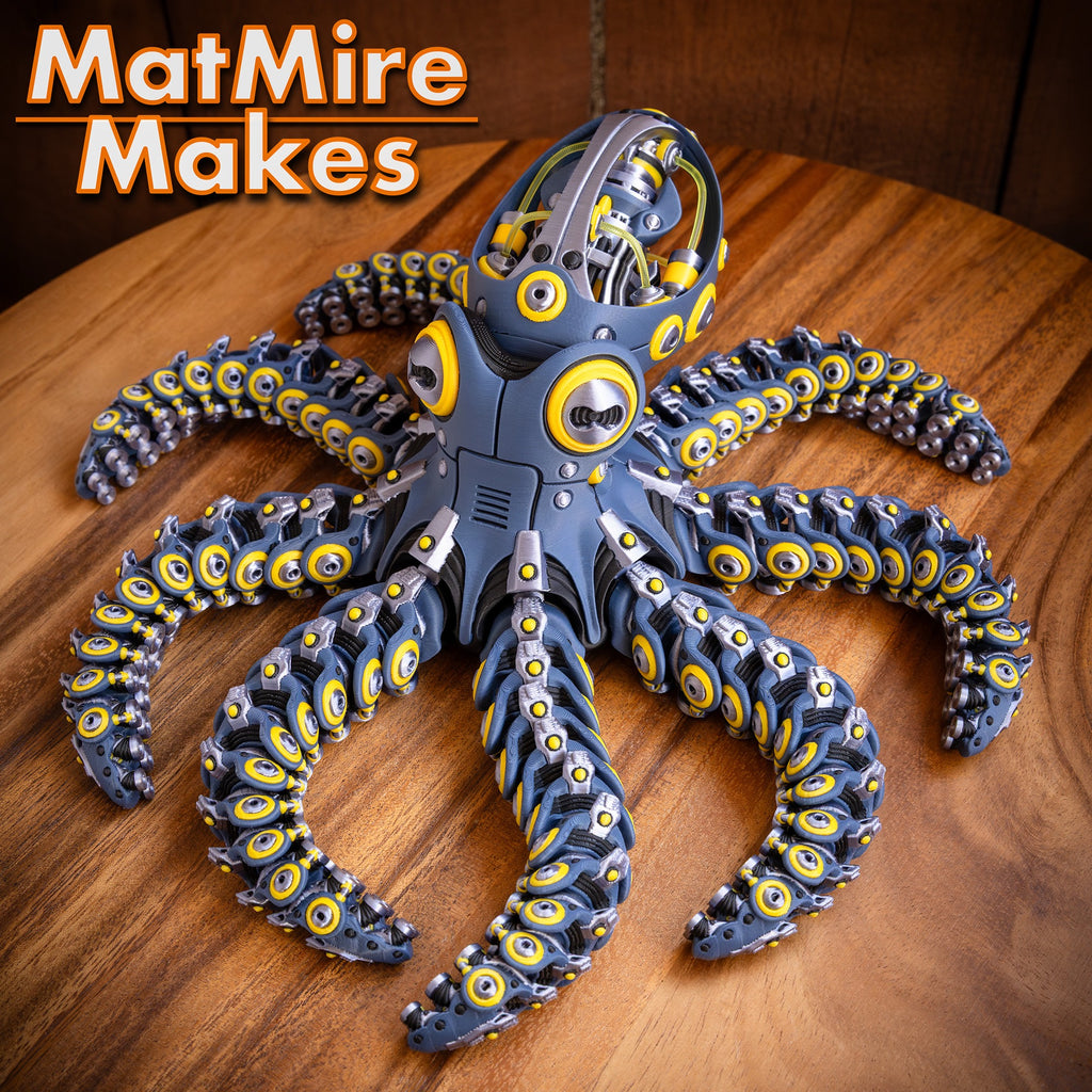 Articulated Mechanical Octopus