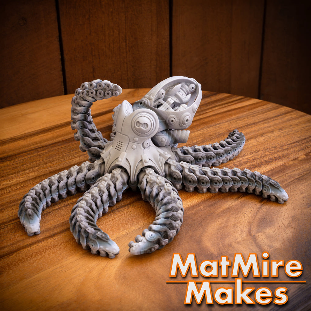 Articulated Mechanical Octopus