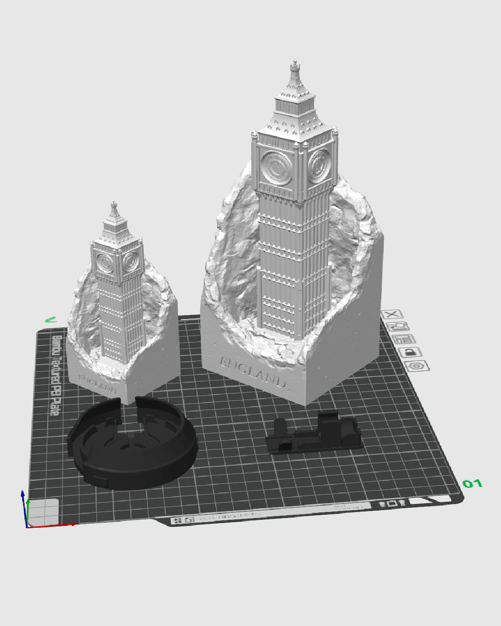 London Clock Tower Light - large