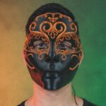Opulent Masquerade Halloween Mask