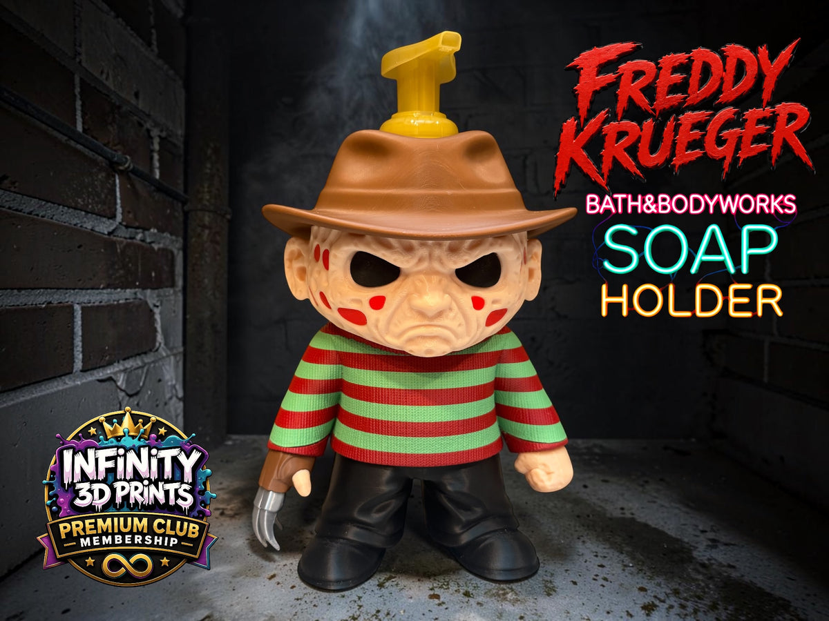 Freddy Krueger BBW Horror Soap Holder