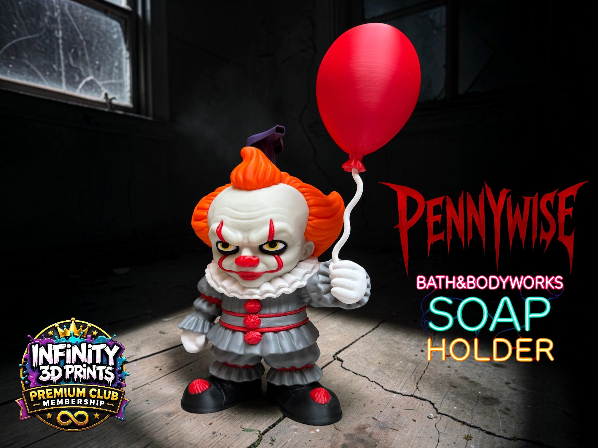 Pennywise BBW Horror Soap Holder
