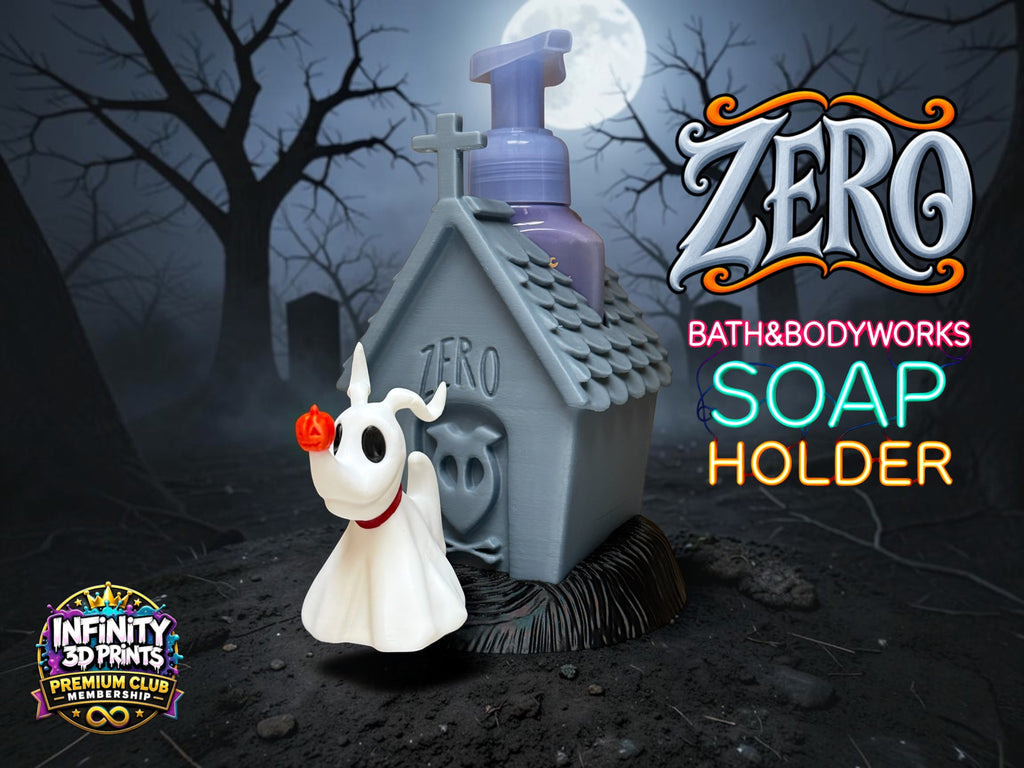 Zero the Ghost Dog BBW Soap Holder