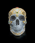 Skull with a Secret Deck & Dice  Box