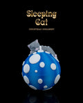 Sleeping Cat Christmas Ornament