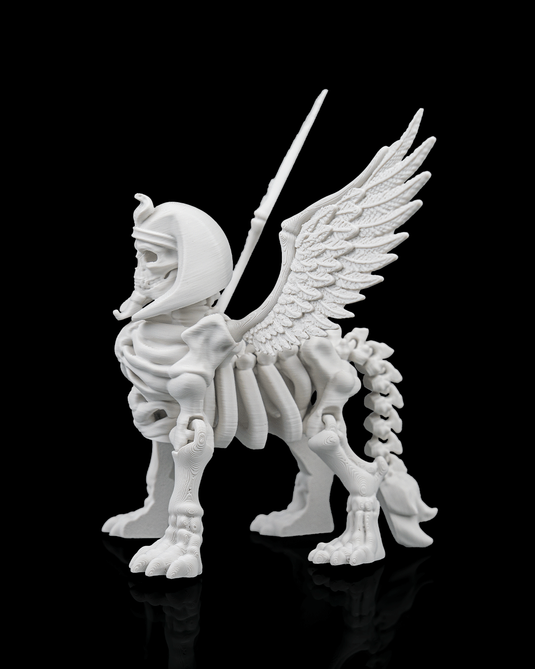 Sphinx Skeleton Articulated