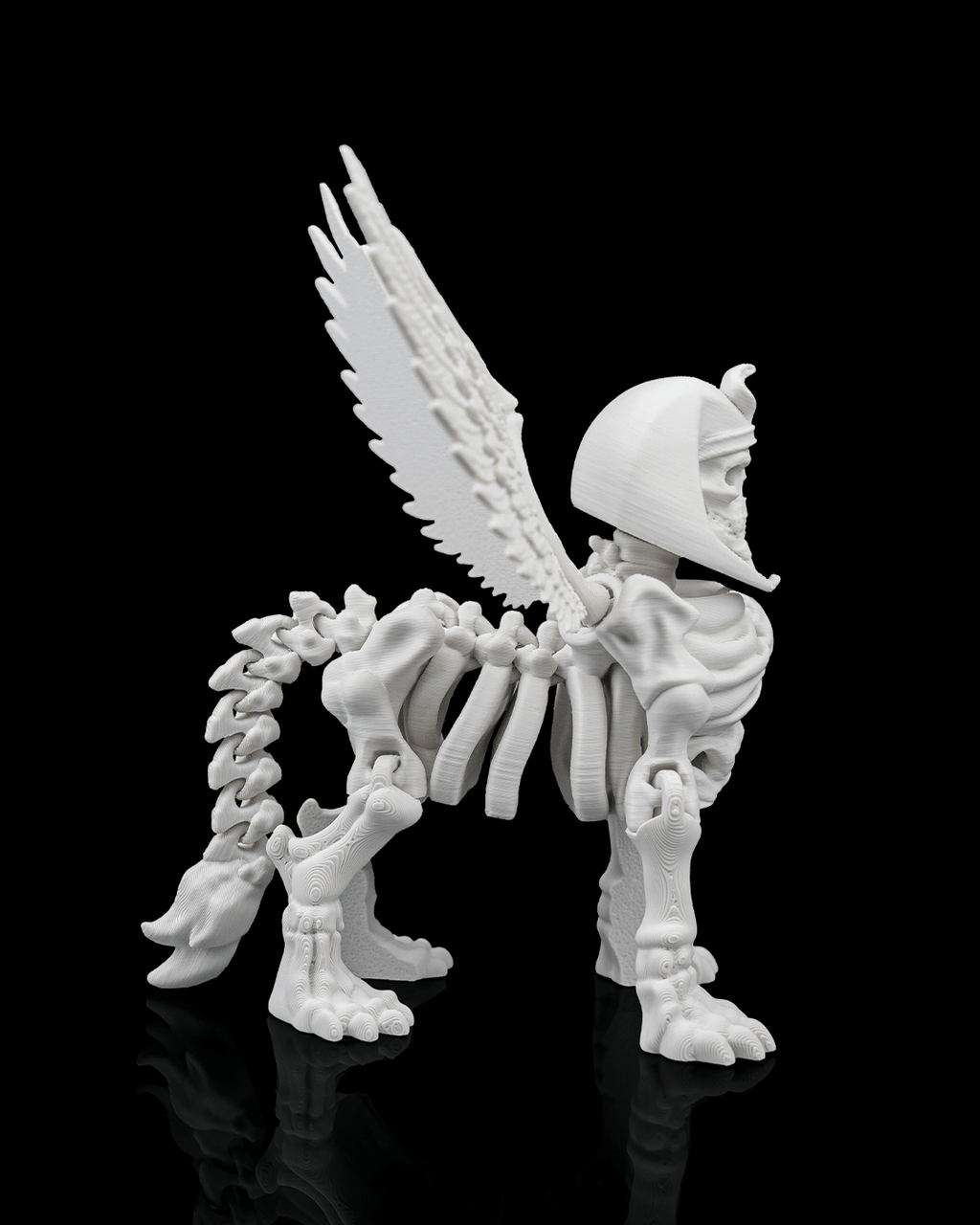 Sphinx Skeleton Articulated