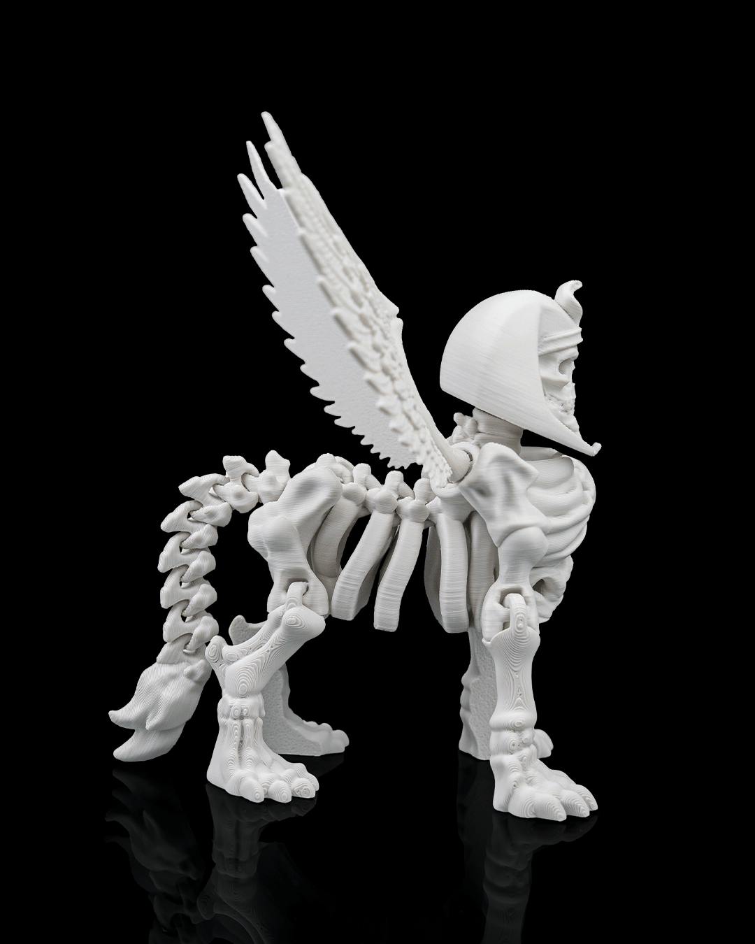 Sphinx Skeleton Articulated