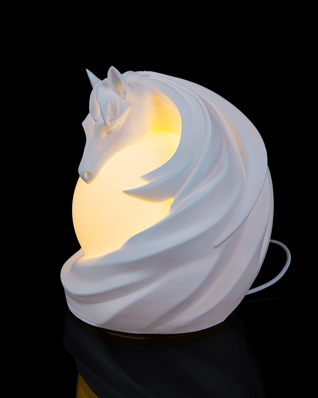 Stallion Sphere Table Lamp