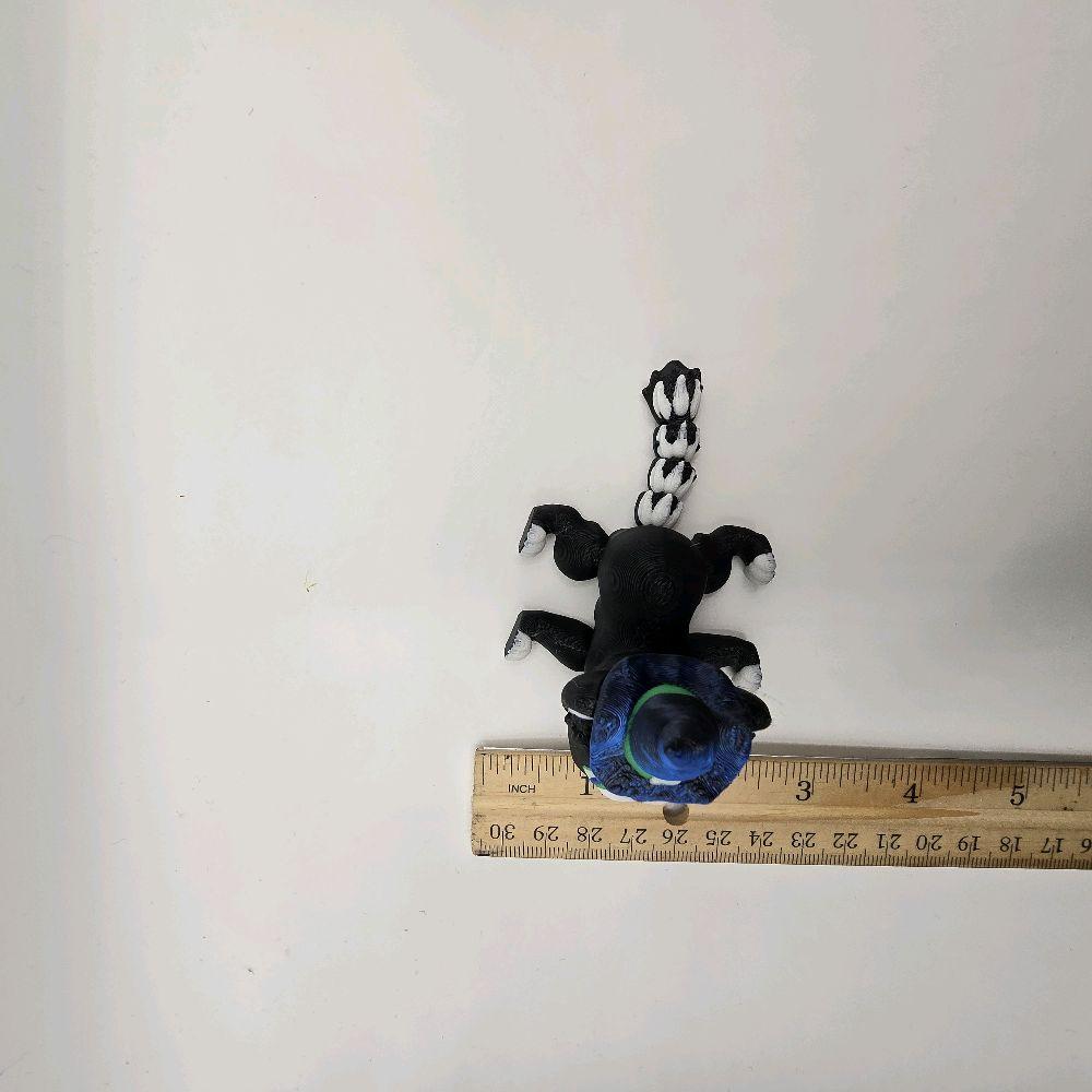 witch cat flexi 3d printed fidget