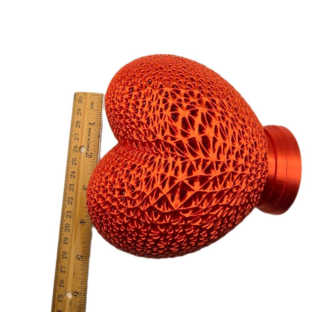 tea light heart 3d printed
