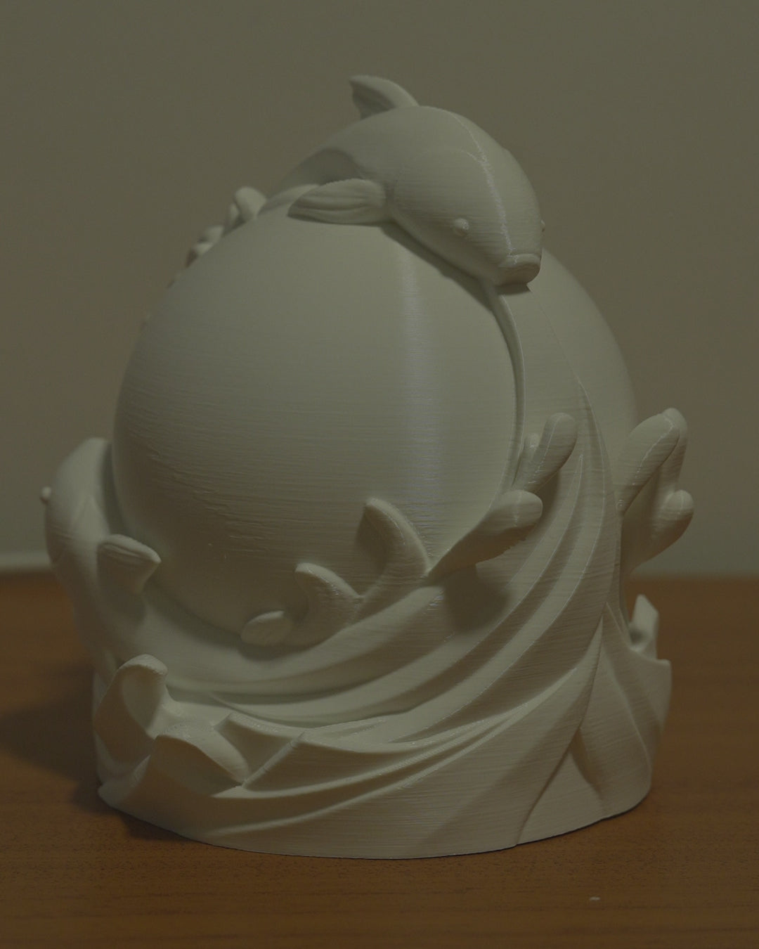Twin Fish Table lamp