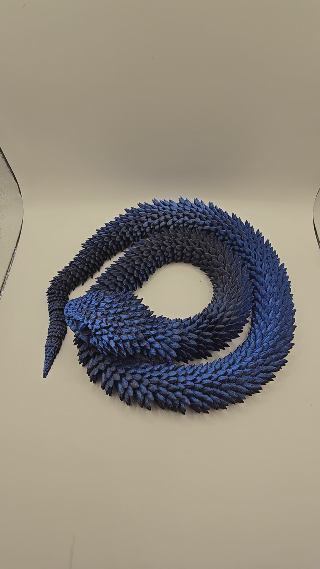Bush viper snake 3d printed  fidget