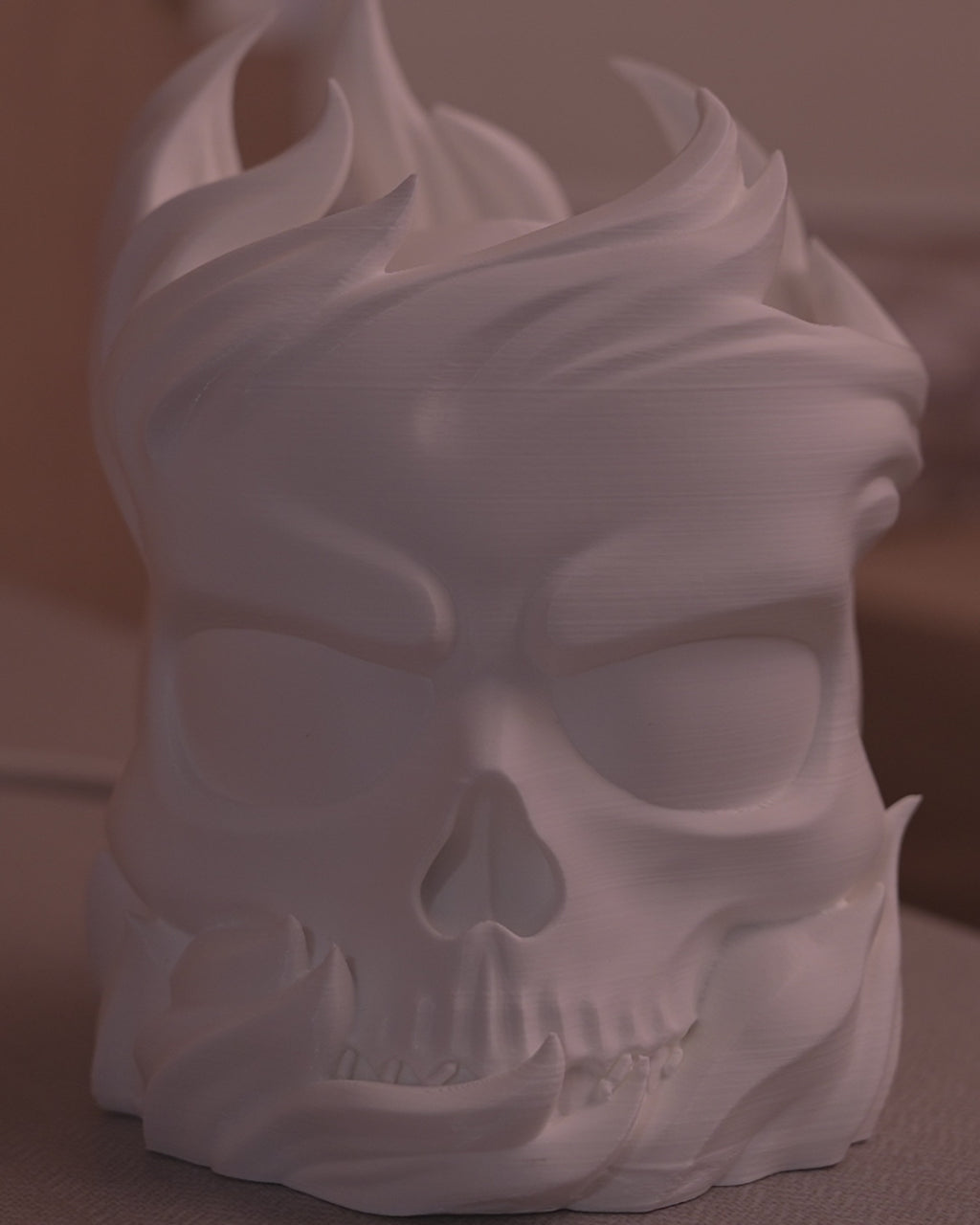 skull Sphere Table Lamp